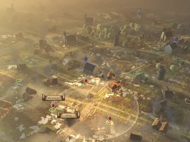 Medieval is a mobile strategy game set in 15th-century Bohemia, blending geolocation with deck-building mechanics, storytelling, and turn-based combat.